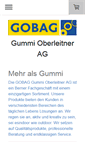 Mobile Screenshot of gobag.ch